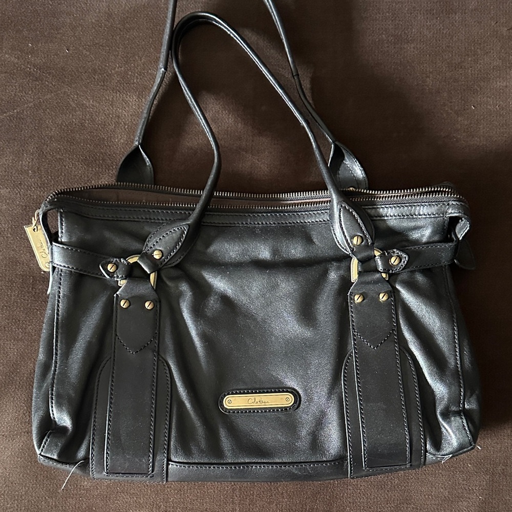 Cole Haan Black Leather Handbag